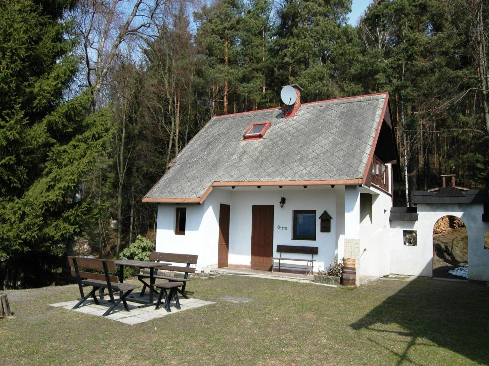 Chalet Small At The Edge Of The Forest